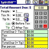 SplitBill (For PalmOS) icon
