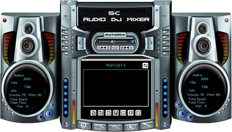SC Free Audio DJ Mixer icon