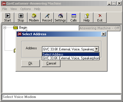 Go4Customer Answering Machine icon