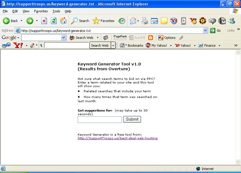 Keyword Generator Tool icon