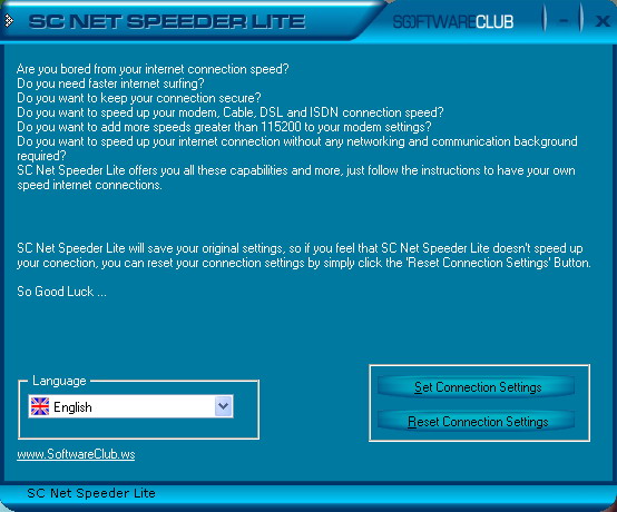 SC Free Net Speed Up Lite icon