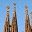 Sagrada Familia Royalty Free Photo CD icon