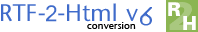 RTF-2-HTML v5 icon