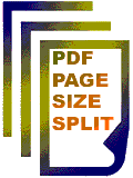 PDF Page Size Split icon