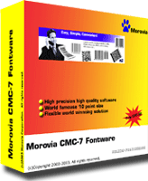 Morovia MICR CMC-7 Fontware icon