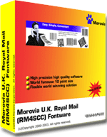 Morovia Royal Mail RM4SCC Fontware icon