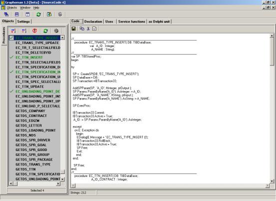 Delphi Graphoman for InterBase icon