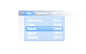 DhtmlxMenu icon