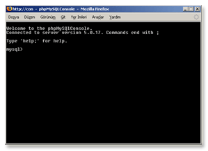 PhpMySQLConsole icon