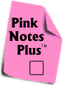 Pink Notes Plus(tm) icon