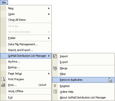 GoMail Distribution List Manager icon