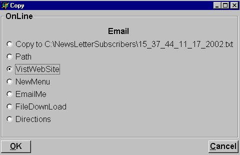 Save WEb Based Email Freeware by Rick icon